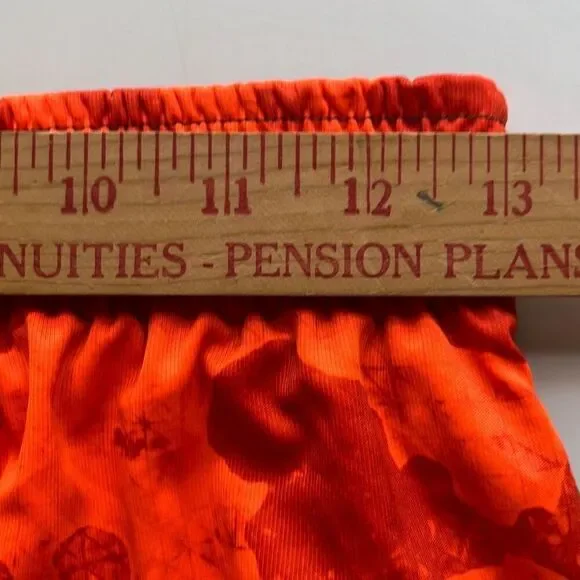 Under Armour Orange Camo Basketball Shorts Men’s Small 10 inseam - Picture 7 of 8